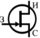 JFET N-dep symbol (case)-Cyrillic.png