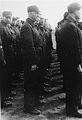 Roll call of the camp Jewish police. Westerbork transit camp, the Netherlands, 1943.jpg